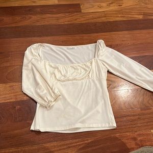 Reformation long sleeve top